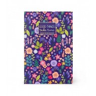 LEGAMI ΣΗΜΕΙΩΜΑΤΑΡΙΟ 9X13.5 A6 LINED-QUADERNO NOTEBOOK SMALL FLOWERS - GOOD THINGS TAKE TIME A6NOT0048