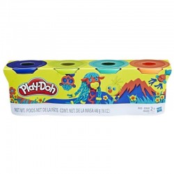 PLAY-DOH WILD COLOR PACK 4 ΒΑΖΑΚΙΑ B5517 / E4867
