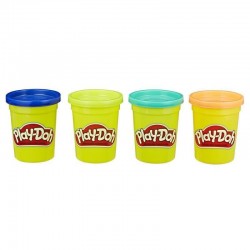 PLAY-DOH WILD COLOR PACK 4 ΒΑΖΑΚΙΑ B5517 / E4867