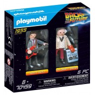 PLAYMOBIL 70459 BACK TO THE FUTURE ΜΑΡΤΙ ΜΑΚ ΦΛΑΙ ΚΑΙ ΚΑΘΗΓΗΤΗΣ ΈΜΕΤ ΜΠΡΑΟΥΝ