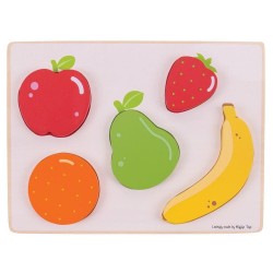 BIGJIGS LIFT AND SEE PUZZLE - FRUIT BJ026