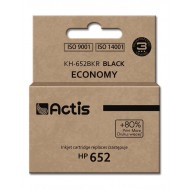 ACTIS KH-652BKR BLACK INK CARTRIDGE FOR HP (HP 652 F6V25AE REPLACEMENT) ΜΕΛΑΝΙ ΣΥΜΒΑΤΟ