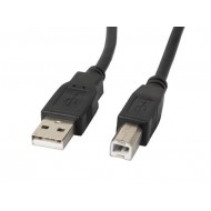 LANBERG CA-USBA-11CC-0018-BK USB ΚΑΛΩΔΙΟ 1.8m USB 2.0 USB B ΜΑΥΡΟ (ΕΚΤΥΠΩΤΗ)