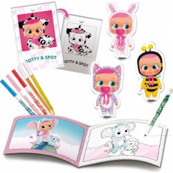 LISCIANI 83466 CRY BABIES MAGIC TEARS COLORING WITH SCENTED MARKERS - ΣΕΤ ΖΩΓΡΑΦΙΚΗΣ