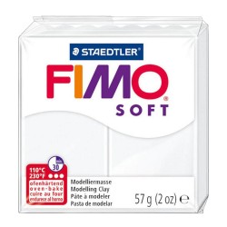 STAEDTLER FIMO-SOFT ΠΗΛΟΣ 56gr WHITE N.0
