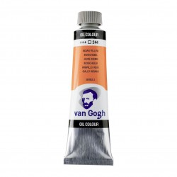 TALENS VAN GOGH WATERSOLUBLE OIL COLOURS 244 INDIAN YELLOW 20ML