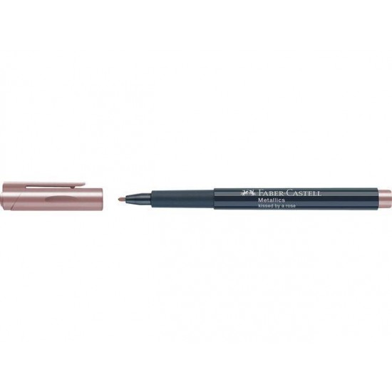 FABER-CASTELL ΜΑΡΚΑΔΟΡΟΣ ΜΕΤΑΛΛΙΚΟΣ KISSED BY ROSE 1.5mm METALS 160789