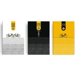 MAKENOTES CYC-NS-914 ΤΕΤΡΑΔΙΟ ΣΗΜΕΙΩΣΕΩΝ CYCLING COLLECTION - RIDE MORE GO GREEN SET ΤΩΝ ΤΡΙΩΝ