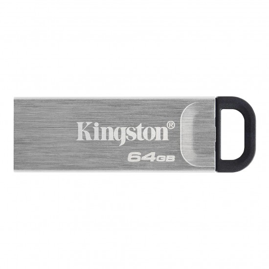 KINGSTON TECHNOLOGY DATATRAVELER KYSON USB FLASH DRIVE 64 GB USB TYPE-A 3.2 GEN 1 (3.1 GEN 1) SILVER