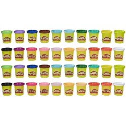 PLAY-DOH E9413 ΠΛΑΣΤΕΛΙΝΗ BAZAKIA 40 τμχ. - MODELING COMPOUND 40-PACK