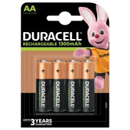 DURACELL RECHARGE R6/AA DC1500 Ni-MH 1300MAH ΜΠΑΤΑΡΙΕΣ ΕΠΑΝΑΦΟΡΤΙΖΟΜΕΝΕΣ 4τμχ.