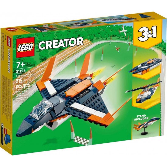 LEGO 31126 CREATOR SUPERSONIC JETLINER