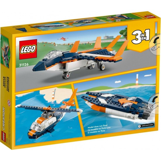 LEGO 31126 CREATOR SUPERSONIC JETLINER