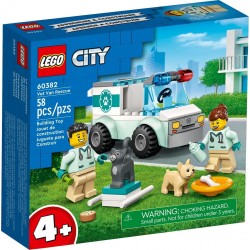 LEGO 60382 CITY VET VAN RESCUE