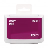 COLOP ARTS AND CRAFTS MAKE 1 INKPAD - COZY RED - SLEEVE
