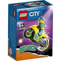 LEGO 60358 CITY CYBER STUNT BIKE